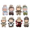 Doll Clothes for 17cm Dolls Easy To Wear Perfect Fit Doll Dress Soft Fabric Doll Outfit Quick Change Outfit