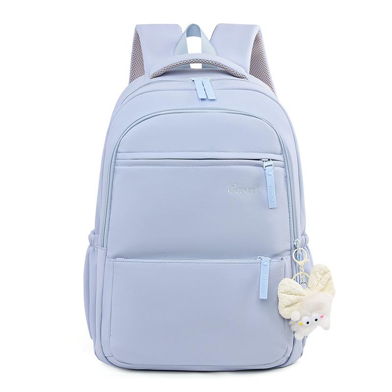 Schoolbag New Large Capacity Backpack College Student School Bag Women's Travel Lightweight Backpacking Travel Commuter Laptop Bag
