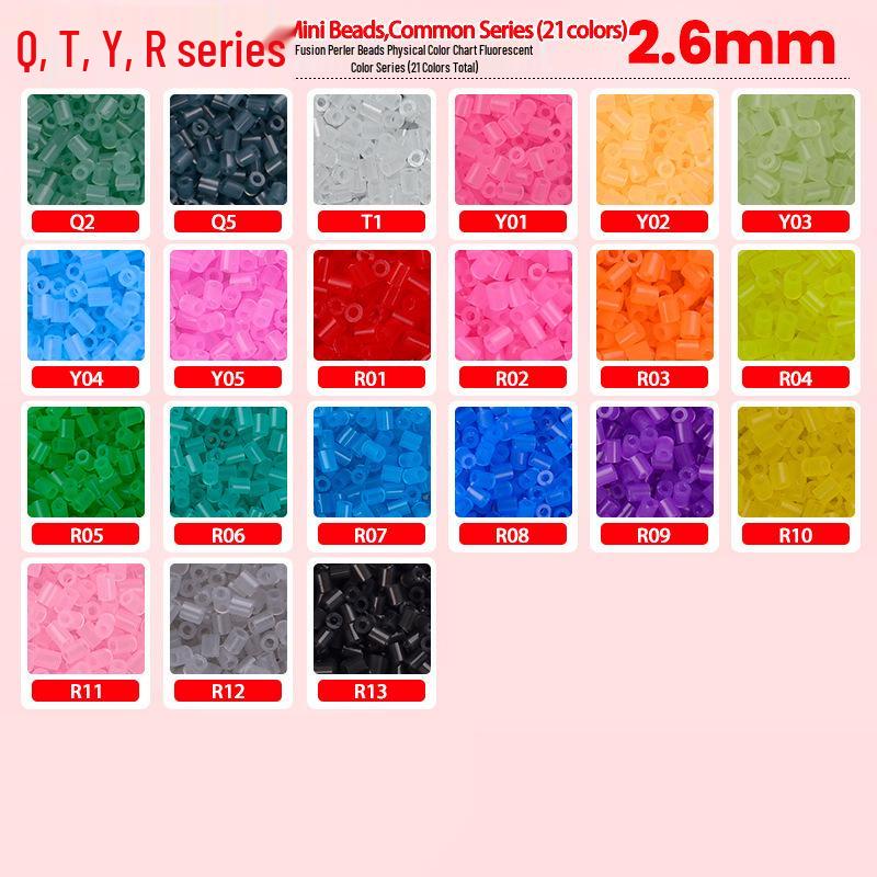 Pin Dou Q~Y Color Series Fusion Beans Refill Pack - 1000 Pieces