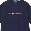 Polo Ralph Lauren Logo Crew Neck Short Sleeve T-Shirt Men Tops Navy-Blue 11-04-0510-770