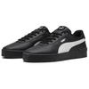 Puma Jola Synthetikleder Bequeme Vielseitige Low-Top-Sneaker Damen-Sneaker Schwarz Weiß 398413-08