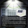 Solar Light Outdoor 100 LED Wall Lamp PIR Motion Sensor Lamp Waterproof Stairs Lights for Courtyard Garden Street Decoration