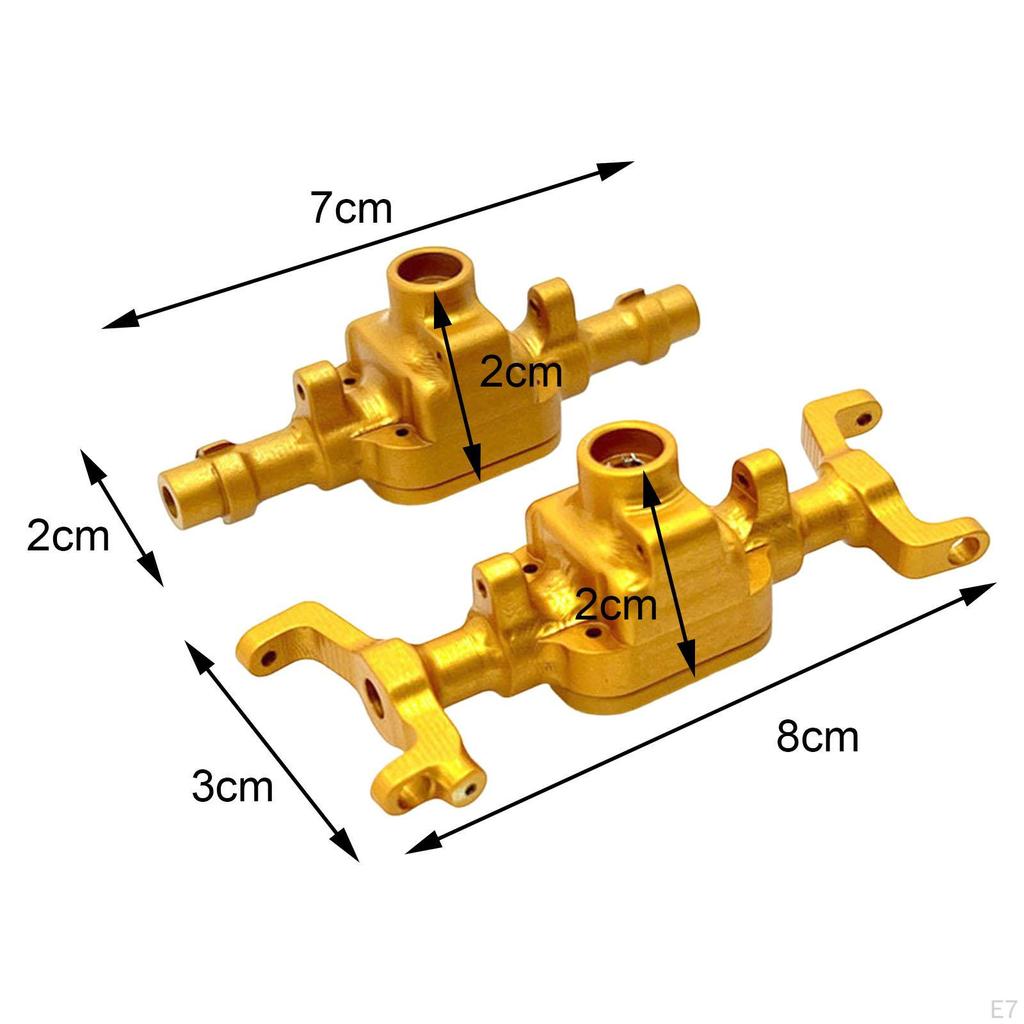 Alloy Front Axle Housing /18 RC Crawler Desert Truck Replacement Parts Accessory Control Car