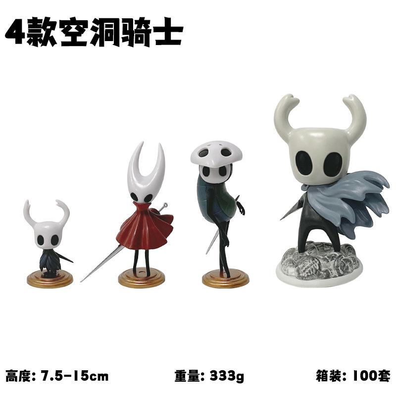 Hollow Knight Battle Version Action Figures The Knight Hornet Quirrel Grub Collectible Model Desktop Ornament For Game Fans
