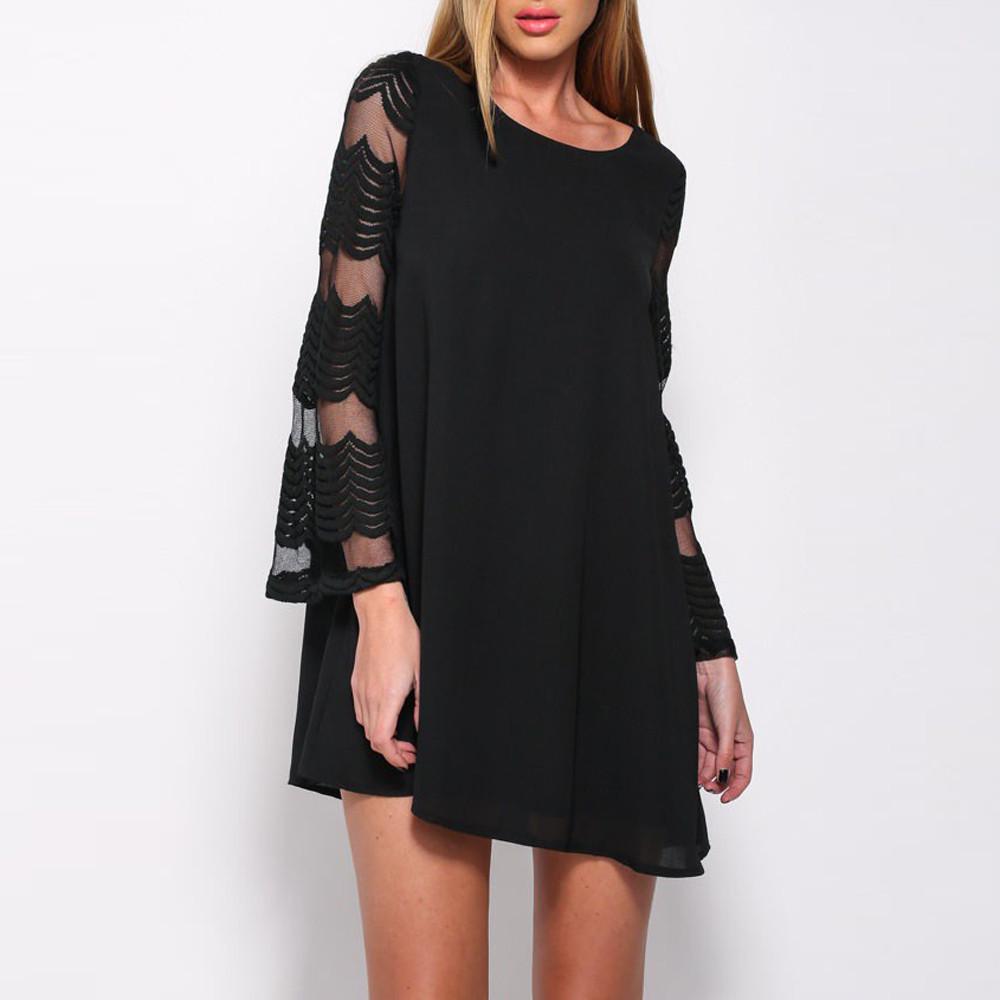 robe noire ample