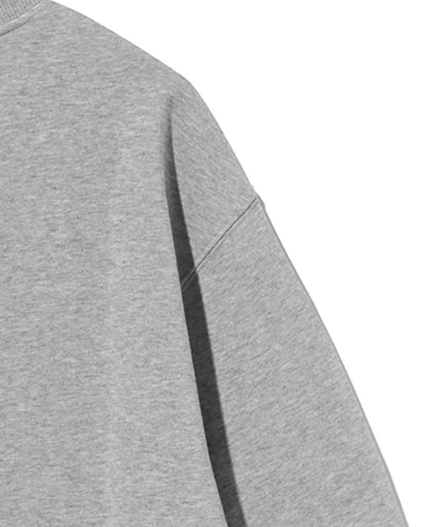 UCLA Unisex Big Logo Basic Sweatshirt [M-Grey] (Ubrlt83)