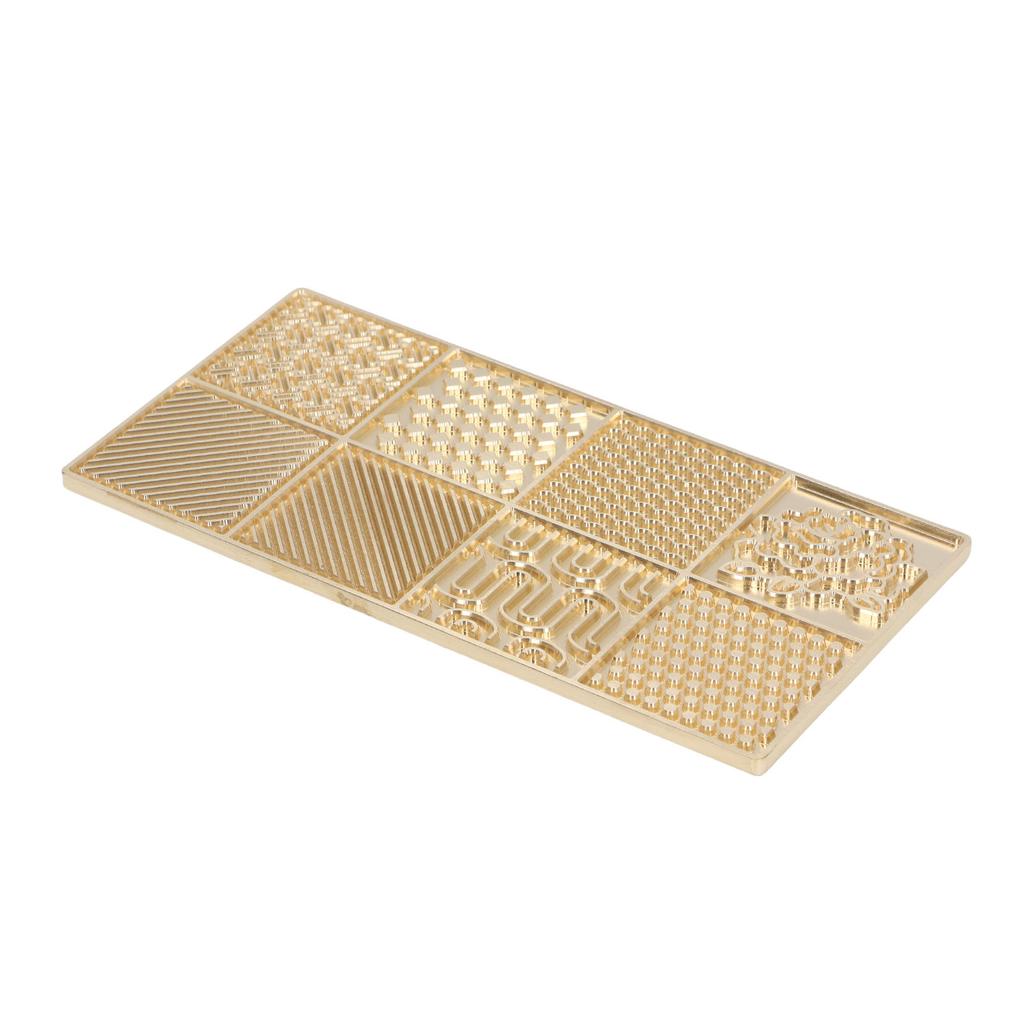   Stamp Tray Copper Multipurpose Modern Easy To Clean   Imprinter for Bar Party