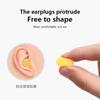 3Pair Heart Shape Swimming Earplugs Noise Reduction Sound Insulation Earmuffs Gift Ear Plugs  Unisex