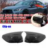 For Infiniti QX30 Q50S Q50 Q60 Q70 2014- Wing Side Mirror Cover Rearview Mirror Rear View Cap Car Styling Auto Accessories