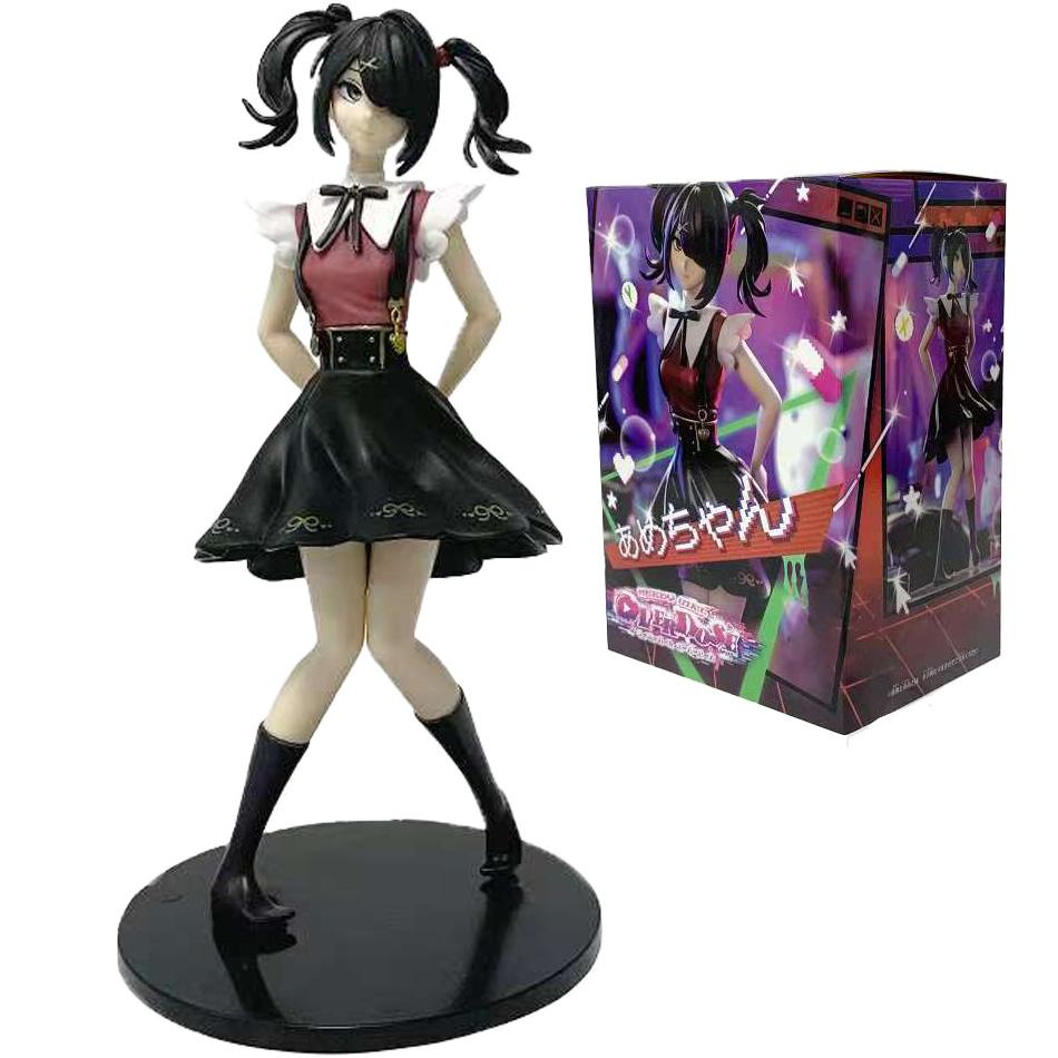 18.5CM Needy Girl Overdose Figure Rain KAnge Two Toys PVC Action Figure Amine Adult Anime Girl Statue Collectible Figurine Gifts