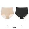 High-waisted, hip-lifting, seamless women's underwear made of mulberry silk