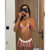 3 Pieces Print Bikini Swimsuit with Cover Up Swimwear Women Bathing Suit Short Pants  Micro Bikini Set Swimming Suits Biquini