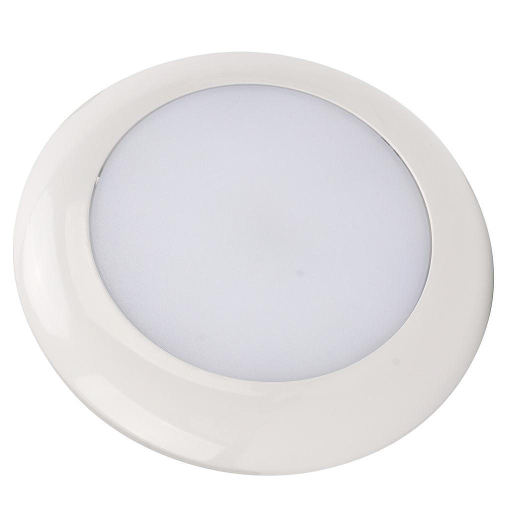 LED RV Panel Light 12V White Bathroom Top Light for Motorhome Camper Caravan Marine