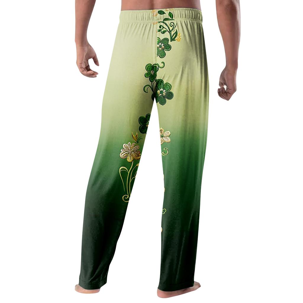Men's St. Patrick's Day Print Home Sleep Pants