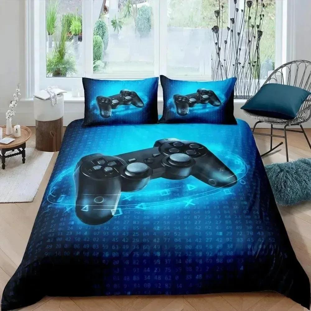 Luxury New 3D Print Game Comfortable Duvet Quilt Cover Pillowcase Bedding Set Children Bedroom Decoration Home Textile