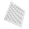 Square Aluminum Alloy Air Ventilation Cover 150 200 250 300mm Louver Ducting Ceiling Vent Grill Cover Cooling Ventilator Mesh