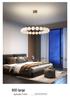 Italian Cream Minimalist LED Pendant Lamp for Living Room and Stairwell