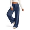Women's Loose Wide Leg Casual Pants Straight Leg Comfortable Pants for Everyday Wear