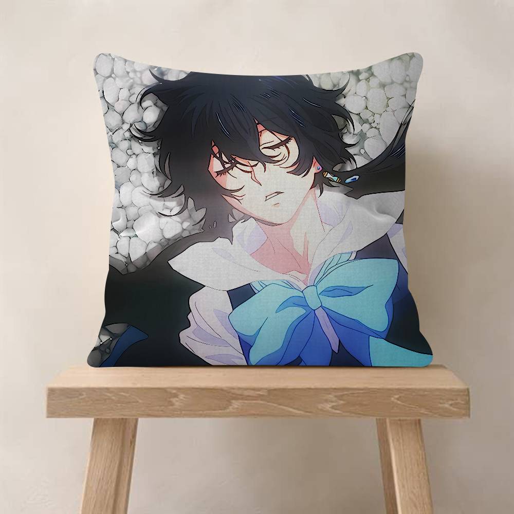 Anime The Case Study Of Vanitas Funny Pillow Case For Sofa Decor Car Office Room Printing Cushion Cover Decorations And