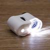 Portable LED 60 Times Magnifying Glass Phone Clip Universal HD Microscope with LED Lights