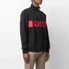 Polo Ralph Lauren Logo Print Half-Zip Pullover Sweatshirt Men Sweatshirt Black 710828115-001