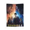 Zombies 4 Vintage Malachi Barton  Blanket Flannel  Lightweight Throw Blanket for Bedding Couch Bed Rug