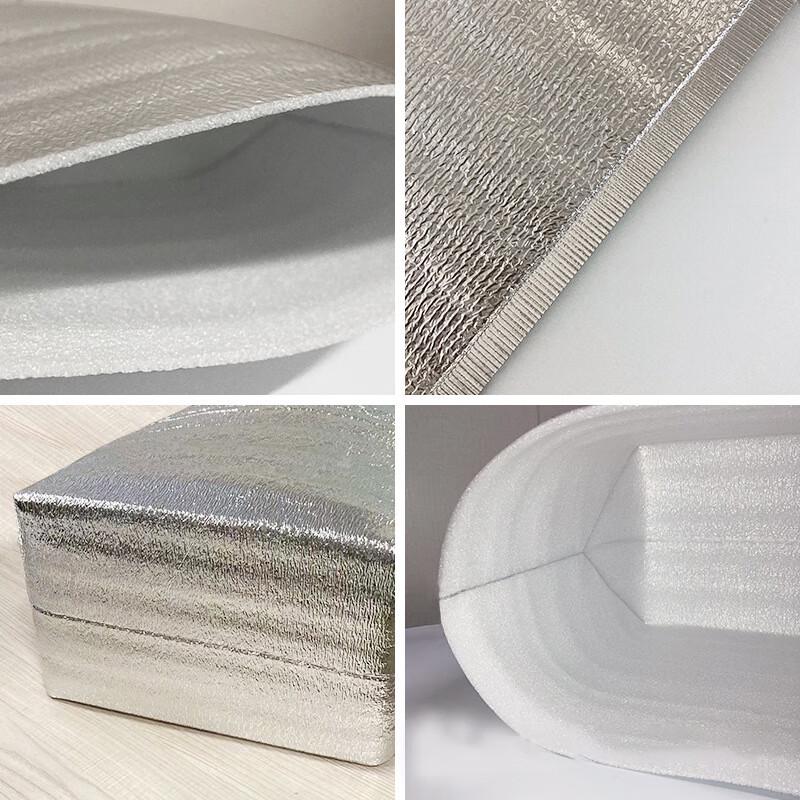 COFLYEE 3mm Aluminum Foil Insulated Cooler Bags (100-Pack)