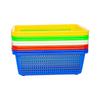 Hongqisheng Colorful Plastic Kitchen Drainer Basket