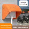 Rainproof Design Electric Plug Cover Waterproof Protection Waterproof Box  Socket Protection