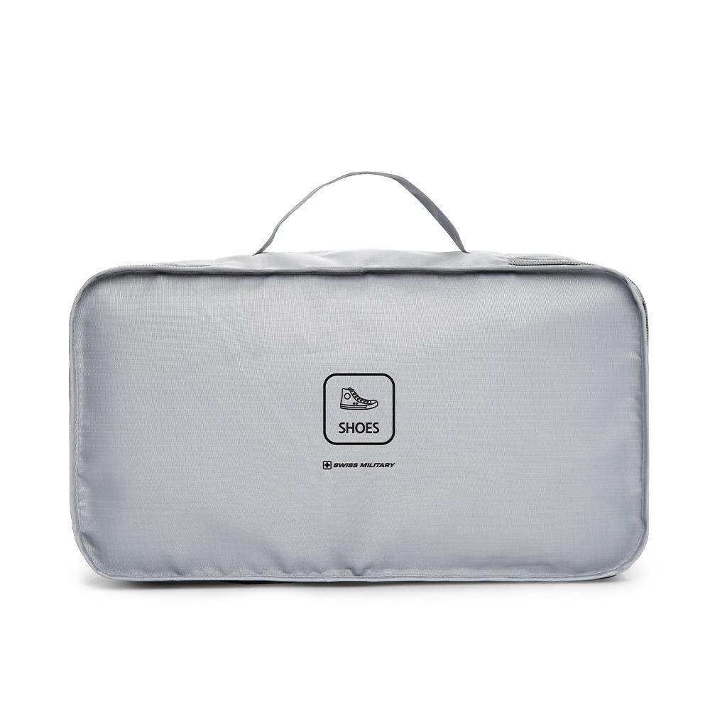 Swiss Military Carrier Travel Bag-In-Bag Pouch Set Of 5 Sm-B5Pn Gray
