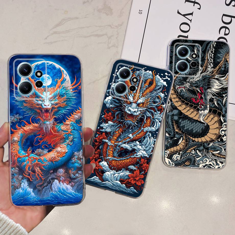 For Xiaomi Redmi Note 12 Pro 4G 5G Note 12s 12r Back Cover Phone Case Soft Clear Silicone Shockproof Protection Funda Coque Capa