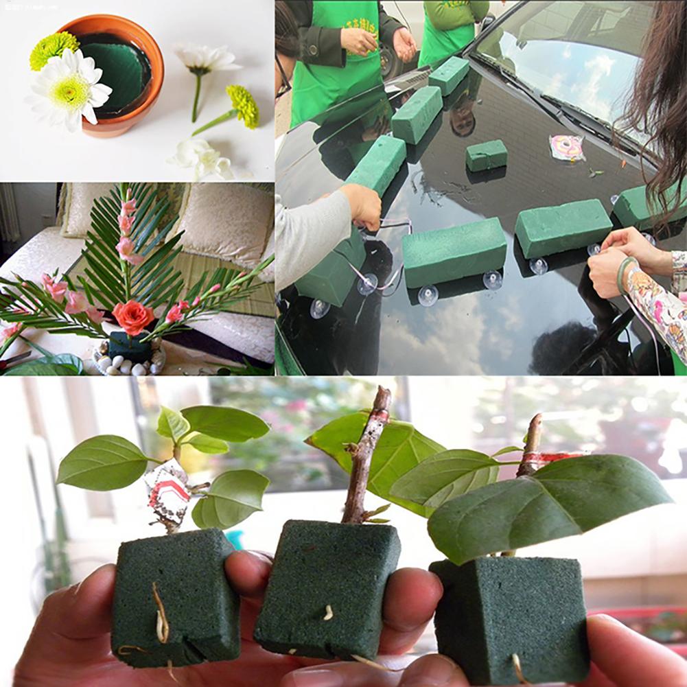 Blomsterskum Meget Absorberende Vådt Blomsterskum til Friske Blomster Skum til Blomster Plante Skum Blomster Svamp Skum Vådt Skum kan skæres ud