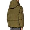 Diesel Mens Plain Hooded Padded Jacket