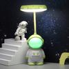 Astronauten Schreibtischlampe für Kinder Neuheit Raumfahrer LED Nachtlicht mit 7 Farben Kinderzimmer Nachttischlampe mit flexiblem Schwanenhals für Wohnzimmer Schlafzimmer