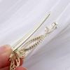 Temperament Pearl Zinc Zinc Alloy Rhinestone Women Hair Accessories Hair Clip Korean Style Duckbill Clip