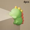 4Pcsanti-Collision Corner Guard Table Corner Soft Edge Children'S Anti-Bump Strip Cartoon Anti-Collision Sticker