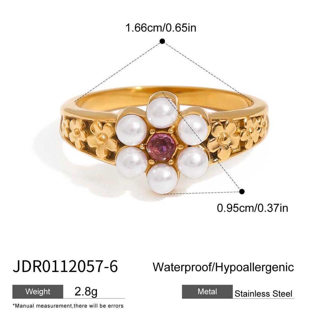 Bracelet ring titanium steel women's niche design ring finger ring stainless steel jewelry