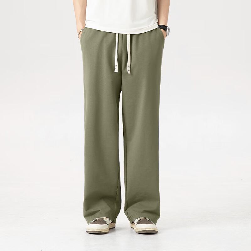 VANCL Men's Loose Fit Straight-Leg Casual Knit Pants