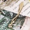 Zinc Alloy Face Mask Spoon Anti Wrinkle Eye Fatigue Relief Massage Stick Cream Import Scoop