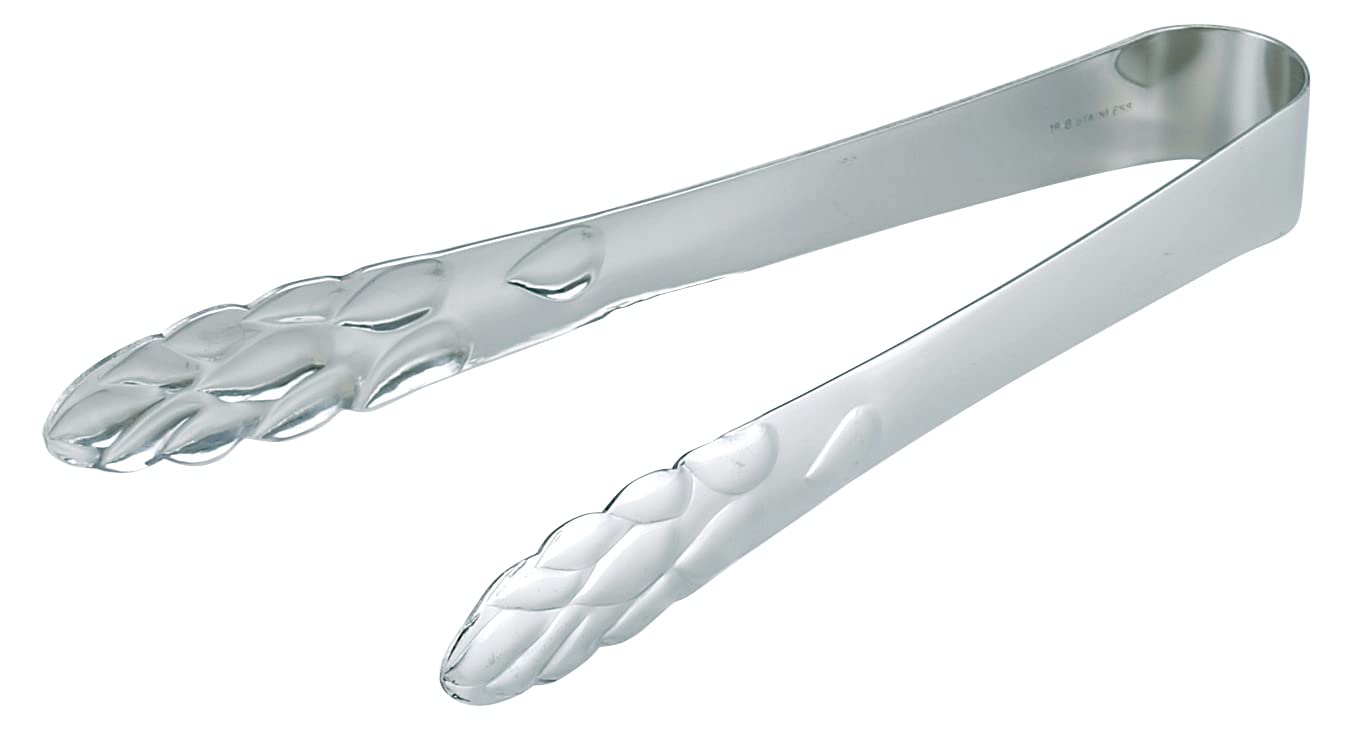 

Takakuwa Metal Asparagus Tongs Silver 801329 Size Approx. W17.5