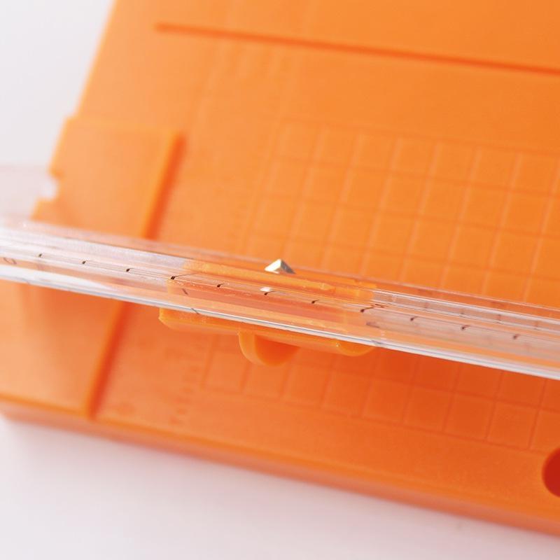 1PC Paper Scissors Cutter Precision Sliding Paper Cutter Photo Card Craft Cutting Pad Ruler Guillotine Art Scrapbooking Tool