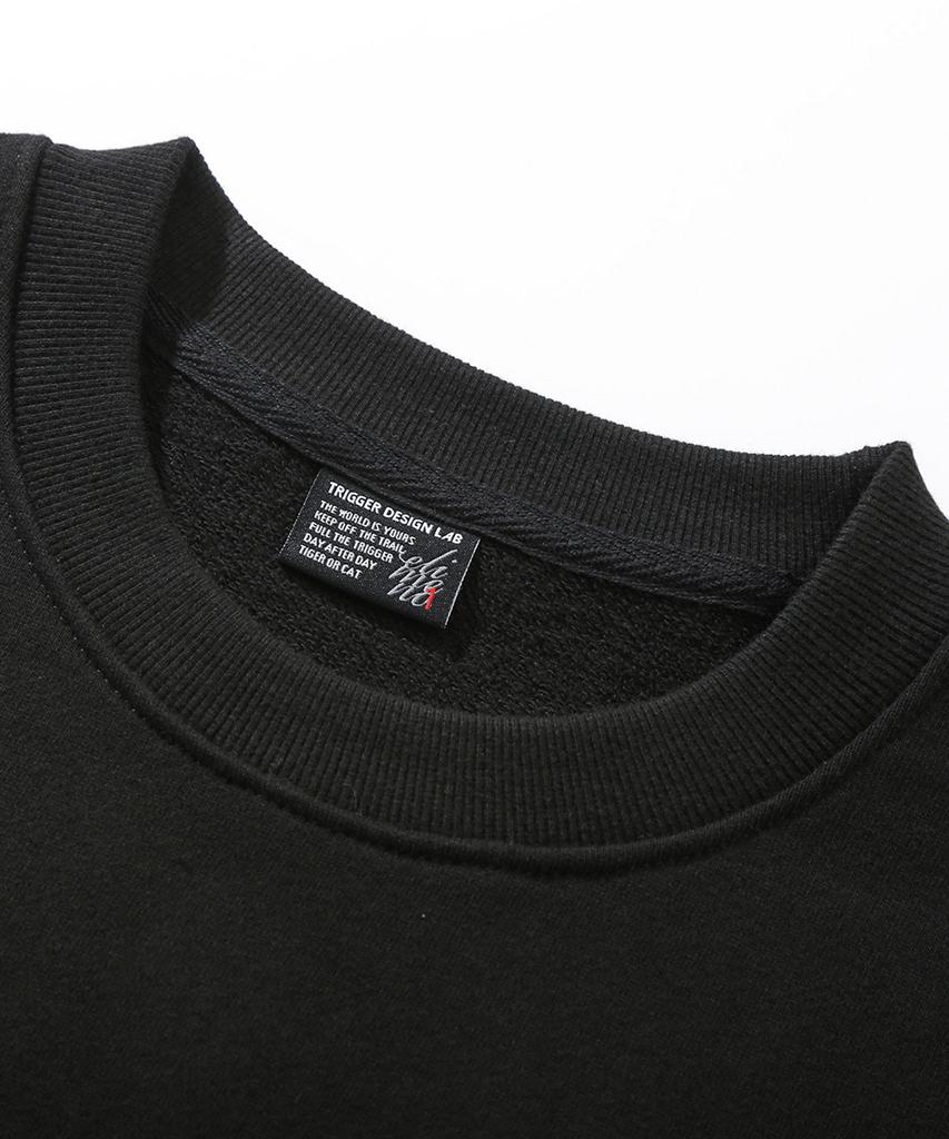 ELIMENO El Seoul Club Oversized Sweatshirt Black (Mint)