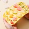 Ice Making Mold BPA Free Easy To Release 4 Colors Useful Large Capacity Ice Tray for Juice