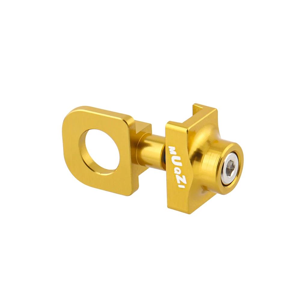 Bicycle Chain Adjuster Aluminum Alloy CNC Chain Tensioner DIY Modification Lightweight Wear-resistant for Single Speed Bicycle