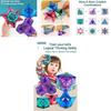 Magic Cube 3x3x3 Plastic Diy Colorful Packaging Age 7+