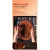 Warm three-quarters retro helmet for men and women motorcycle winter warm cruise American 3/4 half helmet.