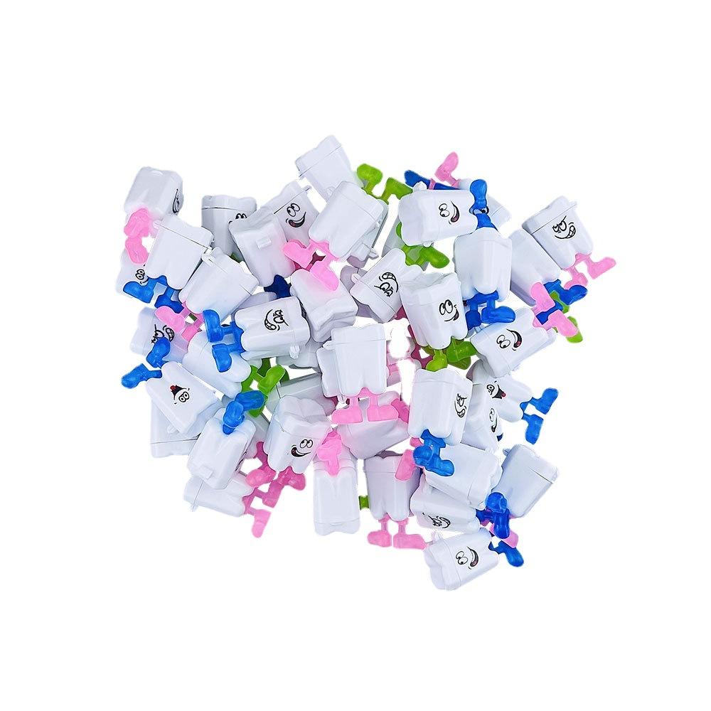 

10 шт. детская коробка для зубов, милый мультяшный детский органайзер для зубов, пластиковая коробка для хранения молочных зубов, чехол для хранения первого зуба, мини-подарок 10pcs