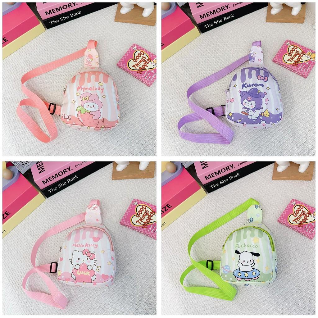 Melody Chest Pompomurin Bag Anime Cartoon Printed Childrens Shoulder Bag