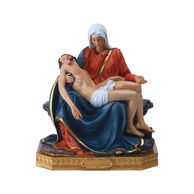 Christian Jesus Suffering Figurine Jesus Statues Model Art Crafts for Home Festival Wedding Party Decoration 1