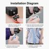 PULUZ Sports Camera Lanyard Long Adjustable Anti-lost Rope for DJI OSMO Pocket 3 / Insta360 X5